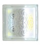 Brique de verre 190x190x80mm Nautiles JH035