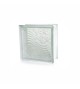 Brique de verre 190x190x80mm sea wave
