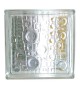 Brique de verre 190x190x80mm rain