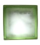 Brique de verre 190x190x80mm cloudy vert OPAQUE