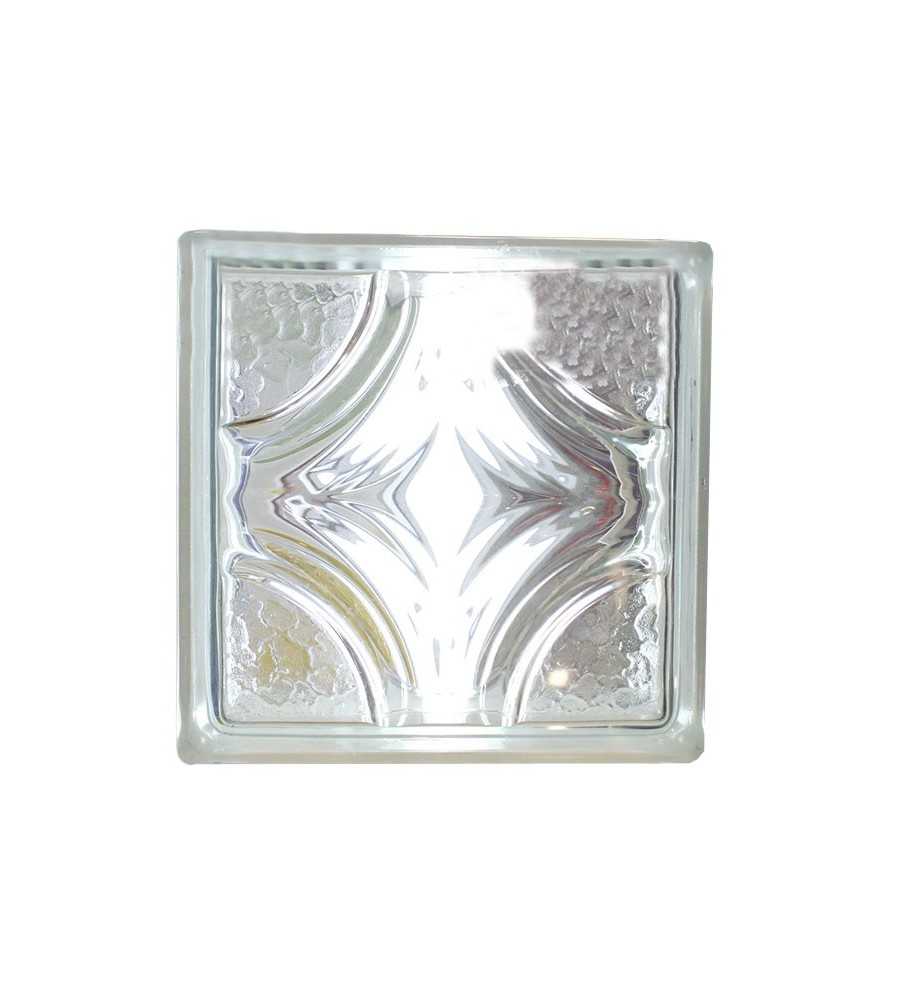 Brique de verre190x190x80mm Krystantic JH021