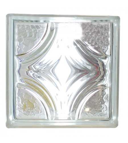 Brique de verre190x190x80mm Krystantic JH021