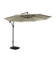 Parasol déporté 3x3m blanc -  - meilleure qualité