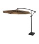 Parasol déporté 3x3m beige -  - meilleure qualité