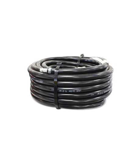 Tuyau air comprimé en PVC noir 10x16mm L.20m