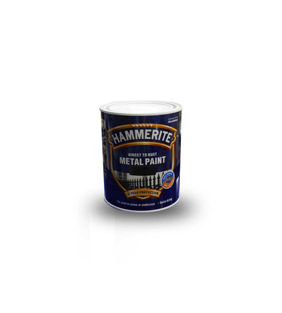 Peinture anticorosion Hammerite hammered black 250ml