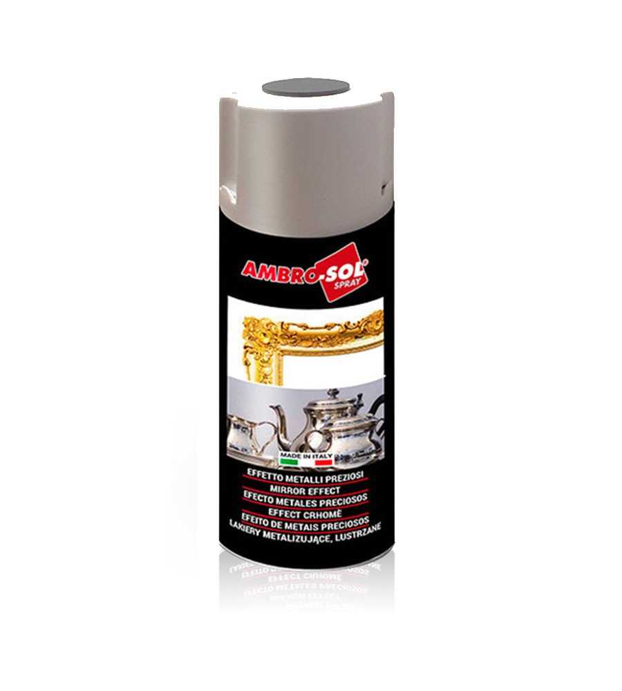 Peinture effet miroir chromé aérosol de 400ml
