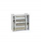 Répartiteur modulaire monobloc 4 pôles à bornes 250A