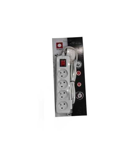 Bloc multiprise avec interrupteur4T 5ML