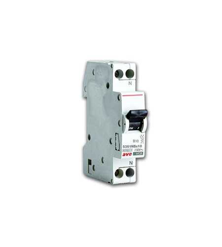 Disjoncteur modulaire monobloc 1P+N 32A courbe C