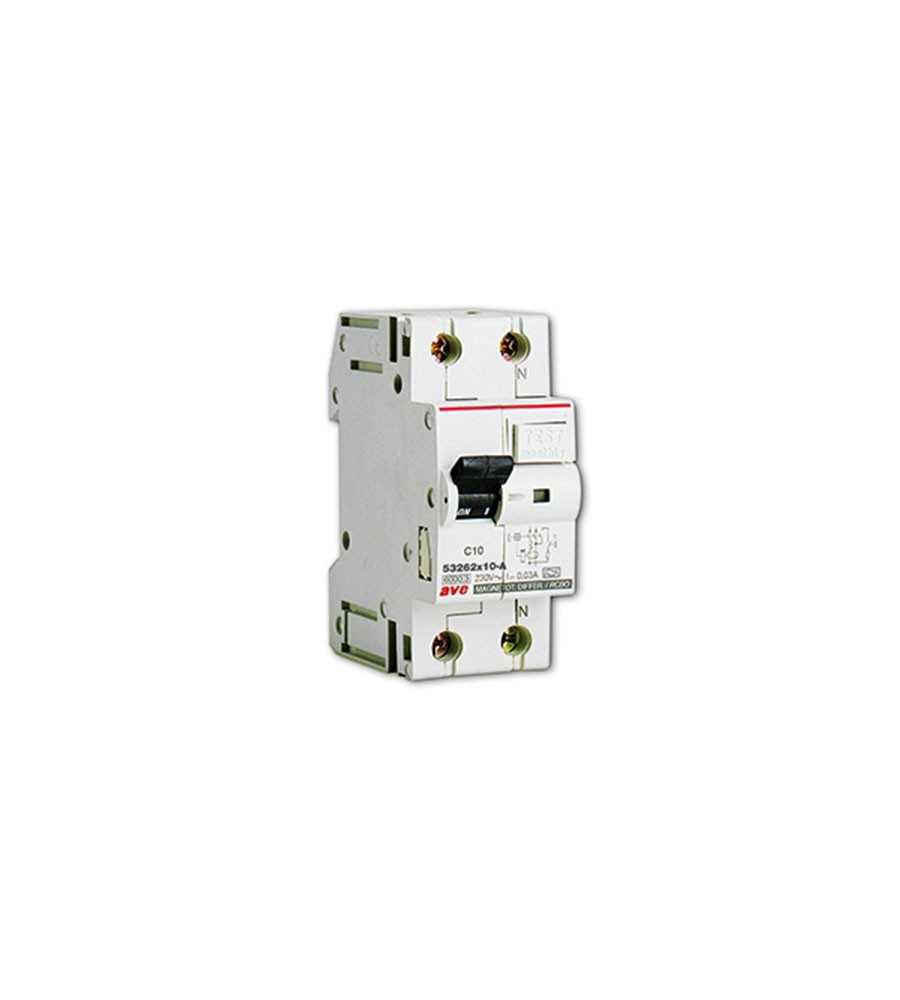 Disjoncteur différentiel mono bloc 10A 30MA