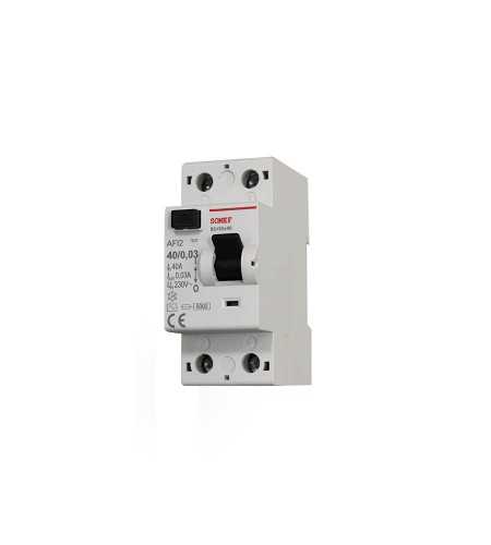 Interupteur différentiel 2P 40-0.03AC