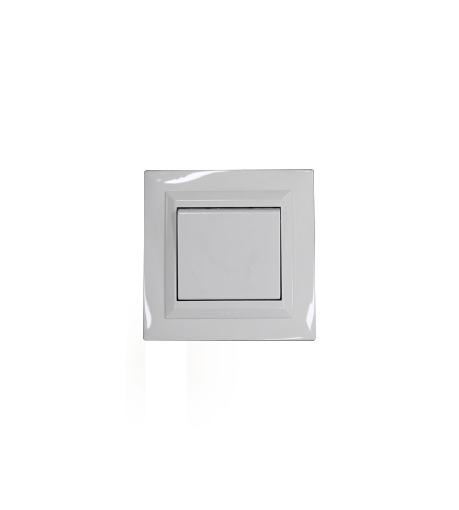 Interrupteur bouton poussoir touche large complet