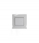 Interrupteur bouton poussoir touche large complet