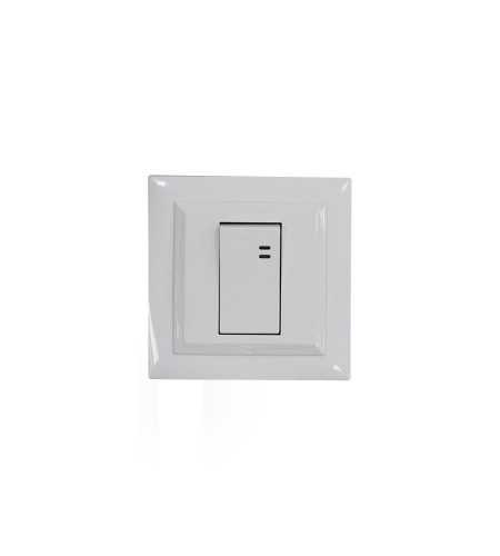 Interrupteur boutton poussoir + voyant Led bleu