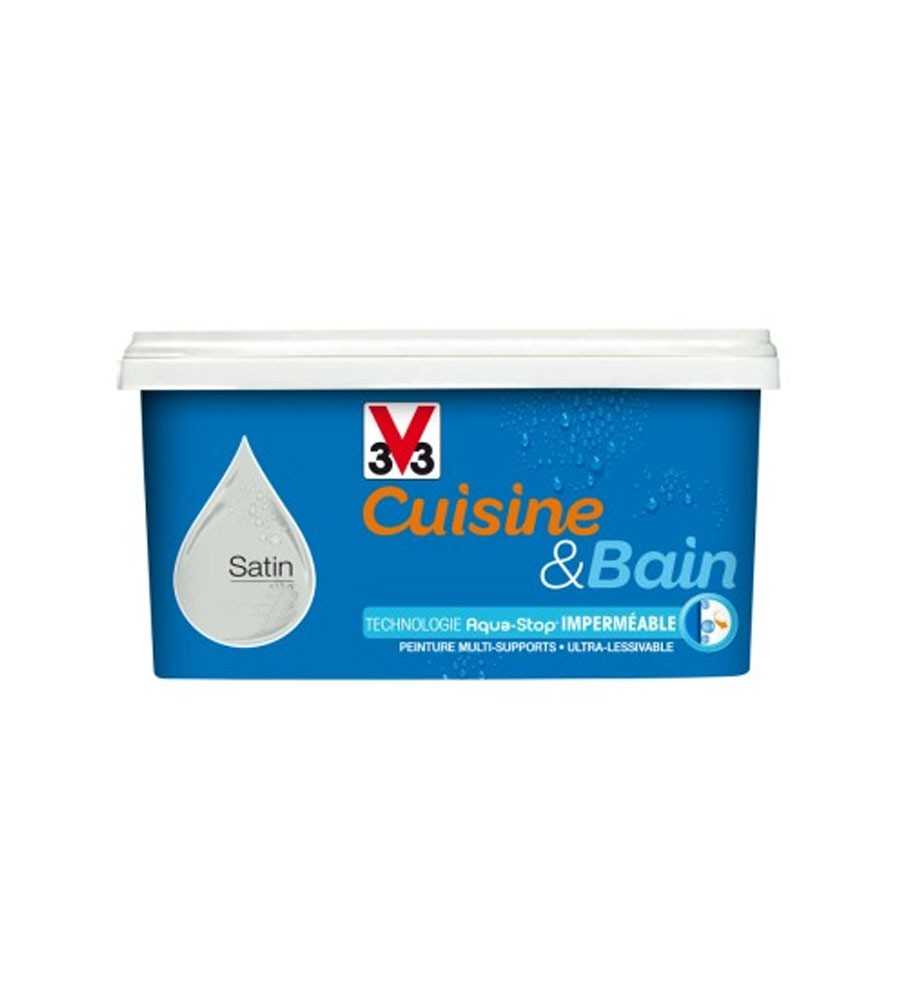 Peinture cuisine et salle de bains satin cerisa exquise 2L