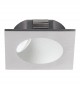 Spot mural carré alu argent ZARATE Led 2W L8