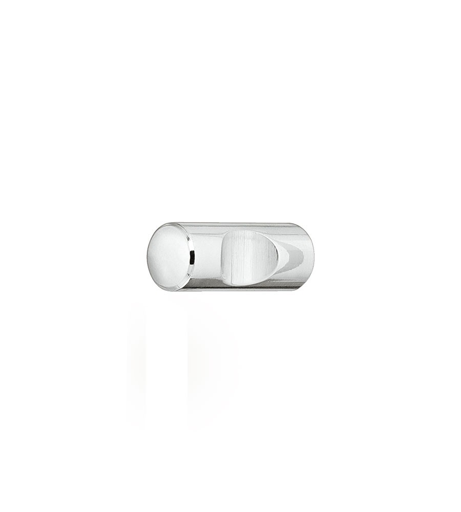 Bouton cylindre chrome poli D11mm*