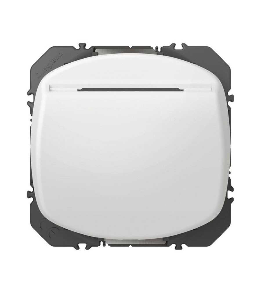 Interrupteur à badge blanc Dooxie