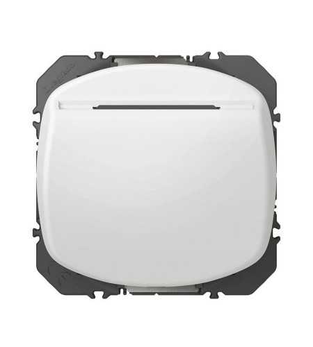 Interrupteur à badge blanc Dooxie