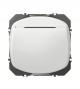 Interrupteur à badge blanc Dooxie