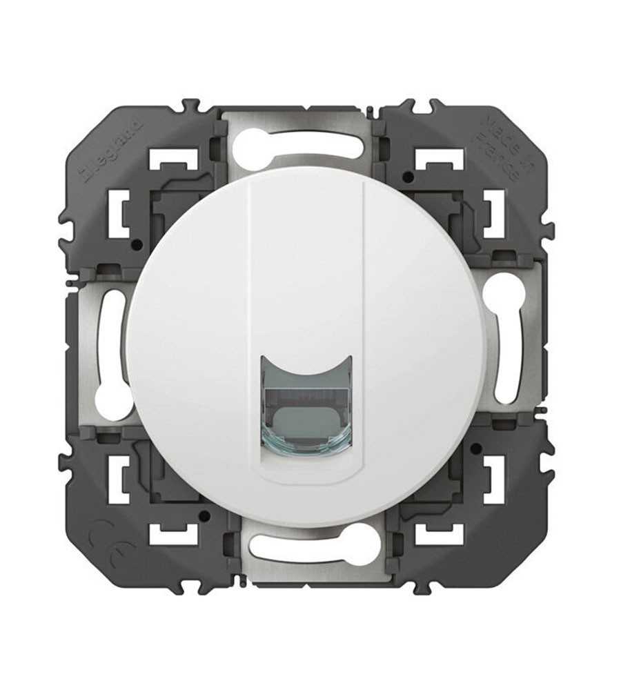 Prise RJ45 Catégorie 6 FTP blanc Dooxie