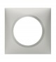 Plaque 1 poste aluminium Dooxie