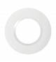 Plaque 1 poste Deco blanc Dooxie