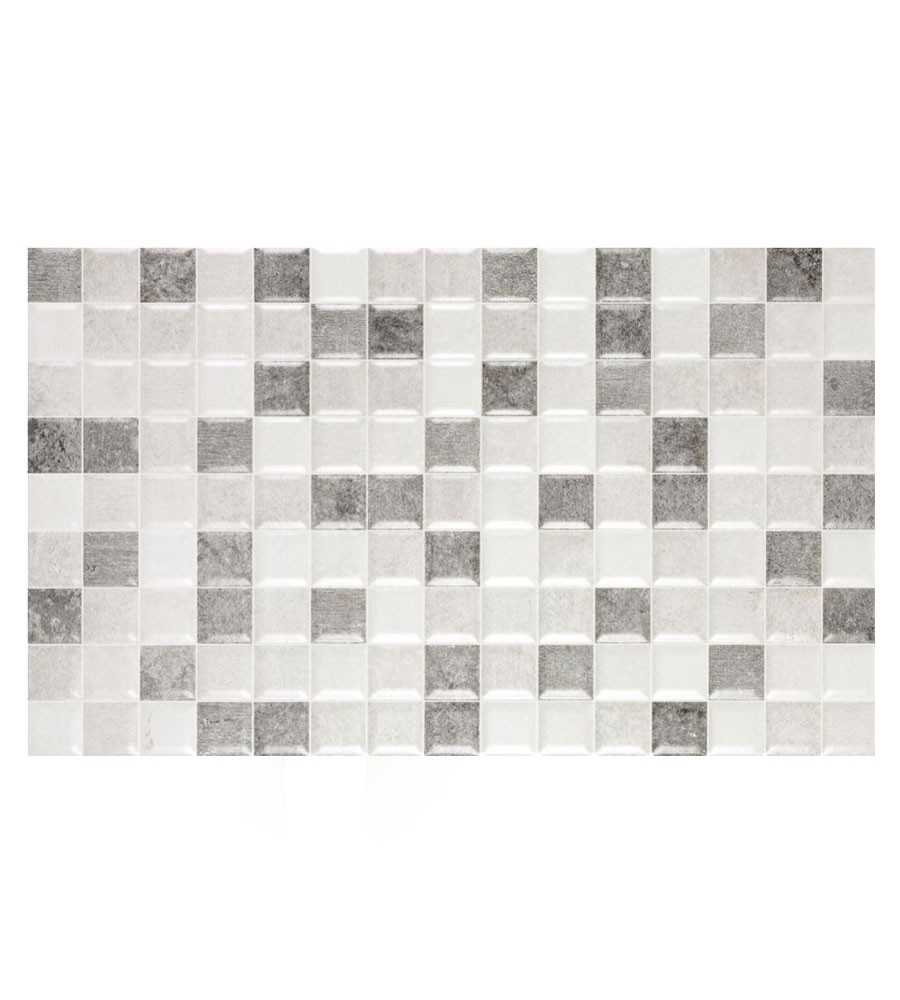 Carrelage mural33.3x55cmRlv kiel gris