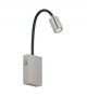 Tazzoli nickel/noir led 3.5W incl USB E160 H300 -  - meilleure qualité