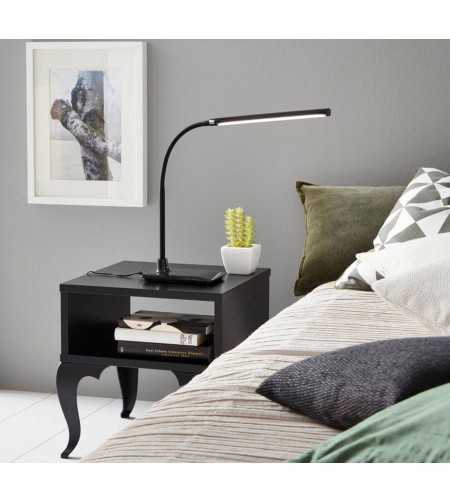 Lampe de bureau LAROA noir Led 325x120x480mm EGLO |Sanifer