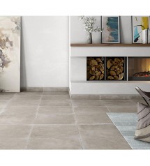 Carrelage sol  At ronne gris 60x60(1c:1.44m2:4pcs:30kg) | Sanifer
