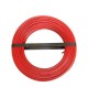 Câble isolé rigide HO7 V-U 1.5mm2 450-750 V rouge