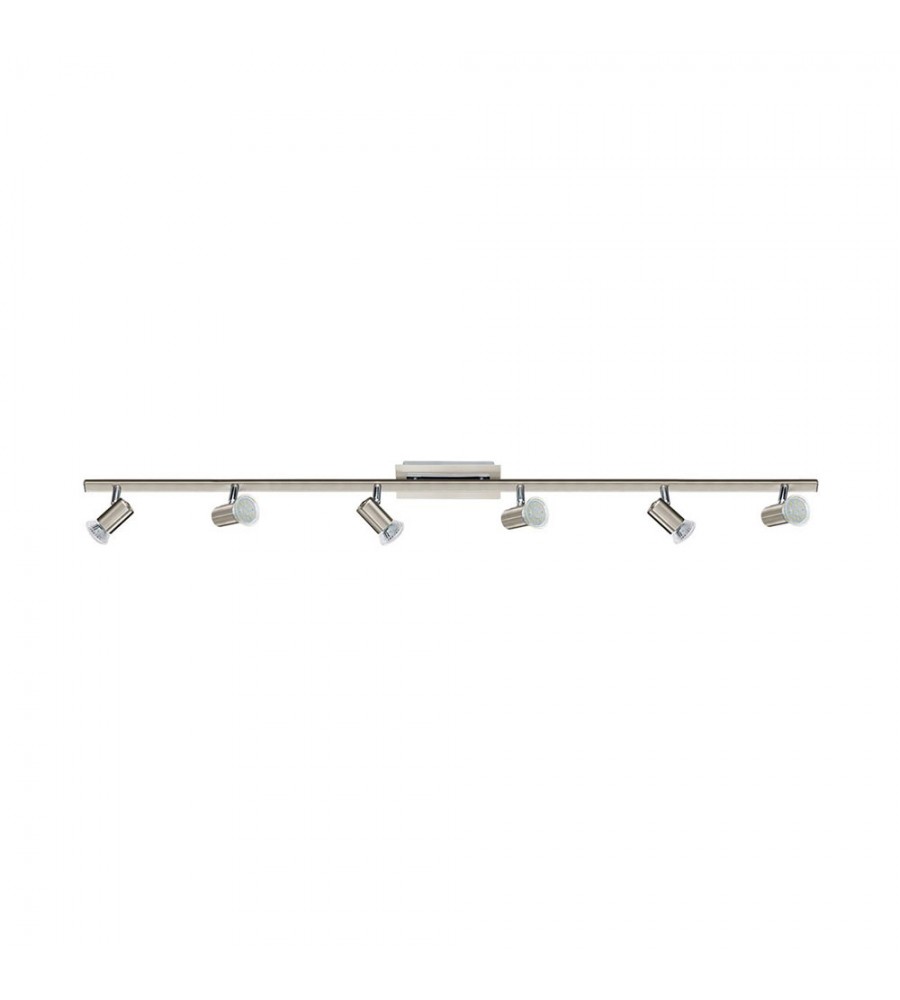 Plafonnier Spot Rotello x6 chrome GU10 46W IP20