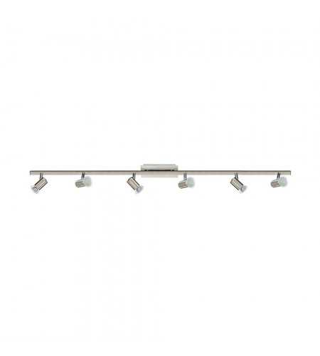 Plafonnier Spot Rotello x6 chrome GU10 46W IP20