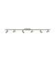 Plafonnier Spot Rotello x6 chrome GU10 46W IP20