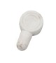 Taquet plast tige d.7 blc *
