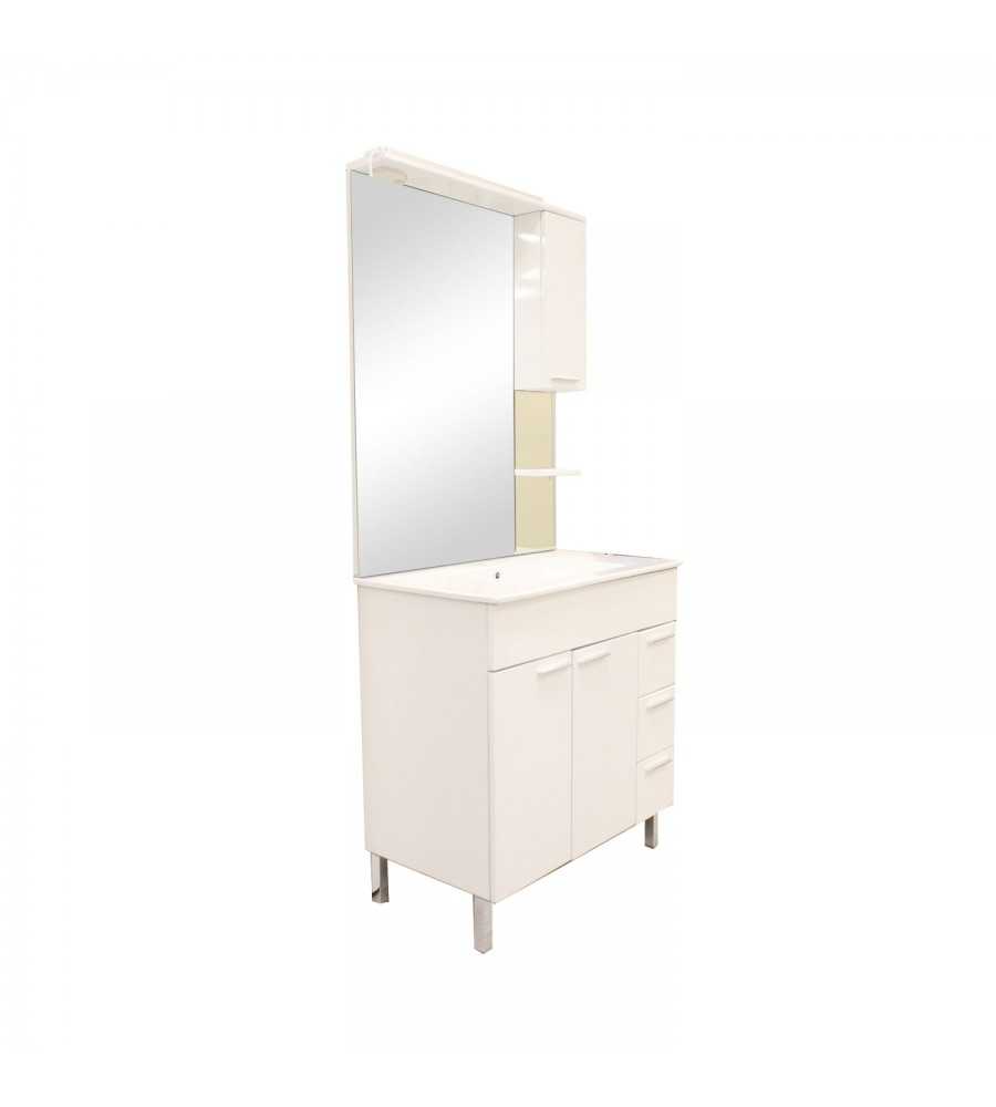 Meuble salle de bain Bibury 80cm (4 elements) | Sanifer