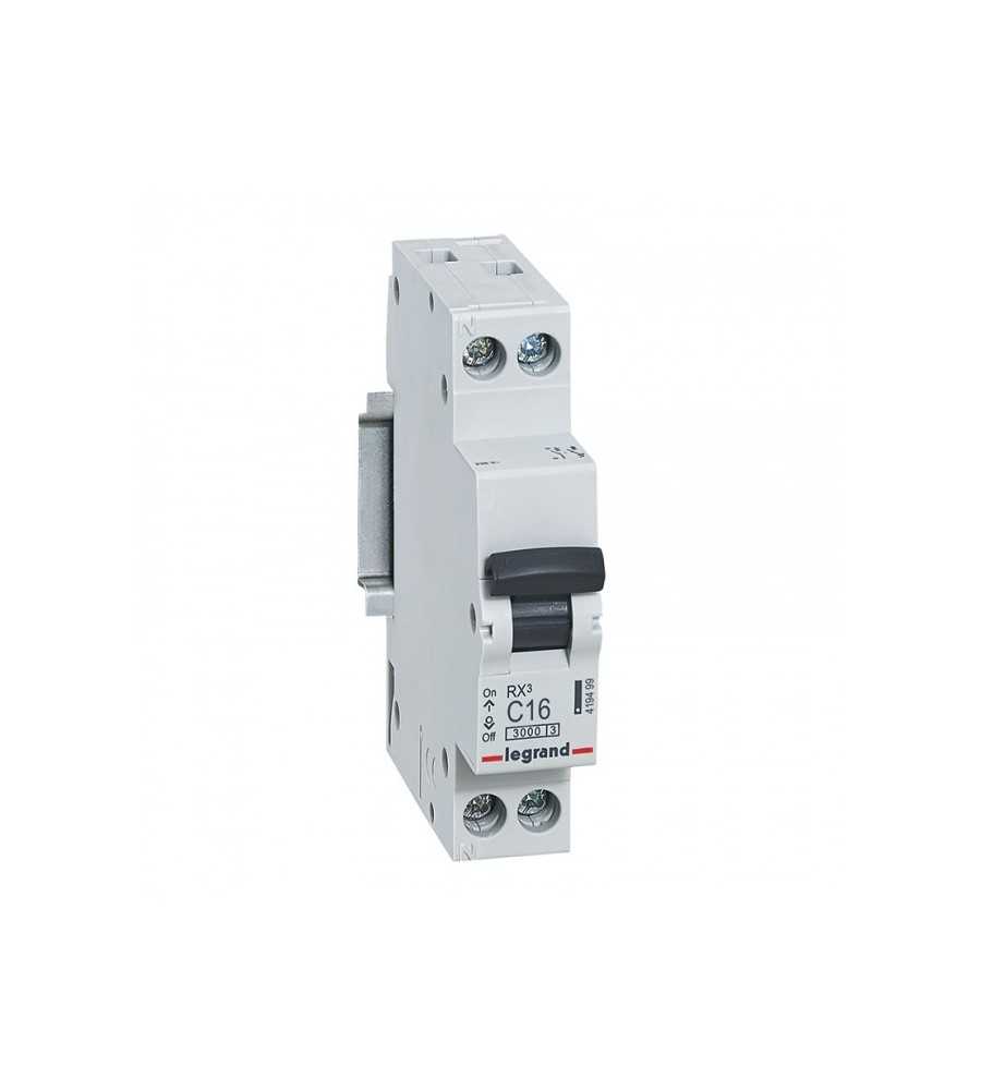 RX3 Disjoncteur 1P+N- 16A - 3000A