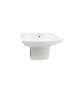 Dama senso lavabo à semi-colonne 65 x 63 cm*