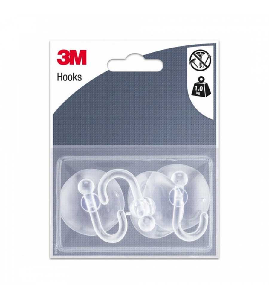 Crochetsventouse Cristal x3 uc20