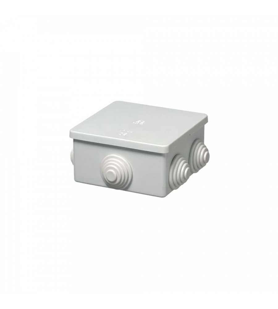 Boîte dérivation avec passe-fils IP44 80X80X40