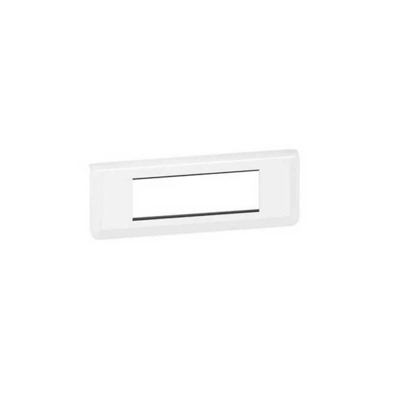 Plaque blanche 6 modules