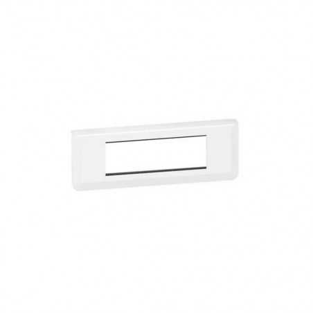 Plaque blanche 6 modules