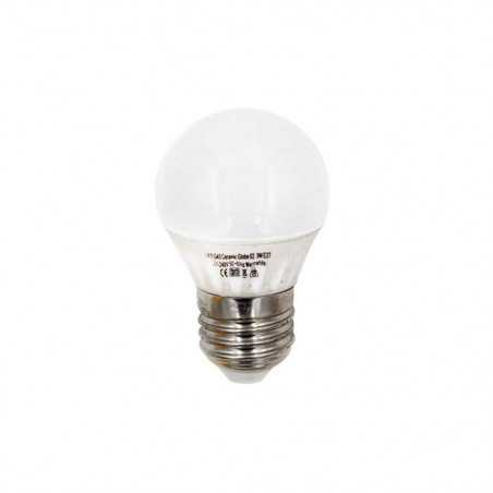 Lampe Led G45 ceramic globe3W E27