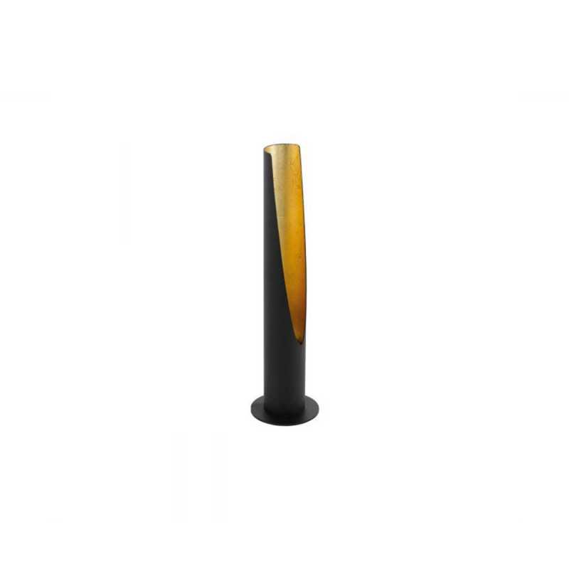 Lampe de table BARBOTTO noir et doré GU10 H395 D60 220-240