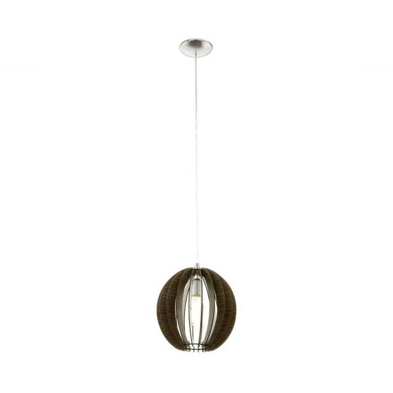 Suspension Cossano marron E27