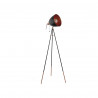 CHESTER lampe sur pied cuivré-noir E27 60W h1355 -