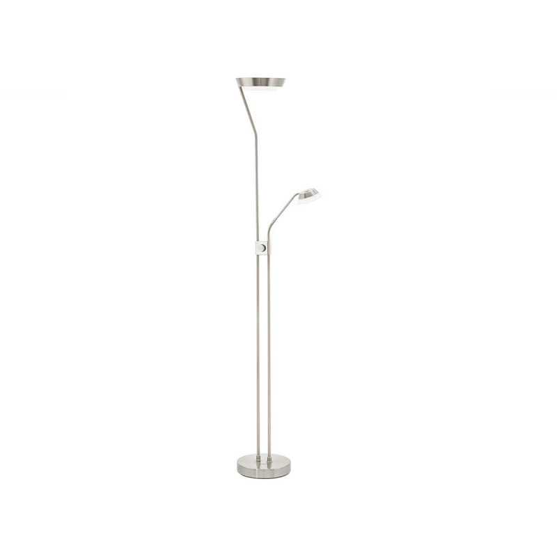 1 Lampadaire sur pied 173W en nickel Led 230W Sarrione