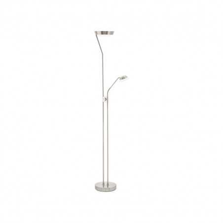 1 Lampadaire sur pied 173W en nickel Led 230W Sarrione